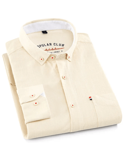 Leichtes Leinenhemd Leichtes Leinenhemd Von Alder Beige S 