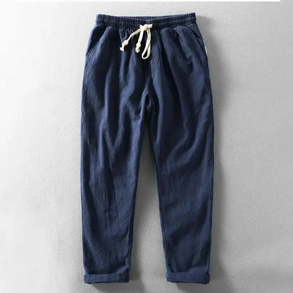 Leinenhose Von Alder Marineblau M 