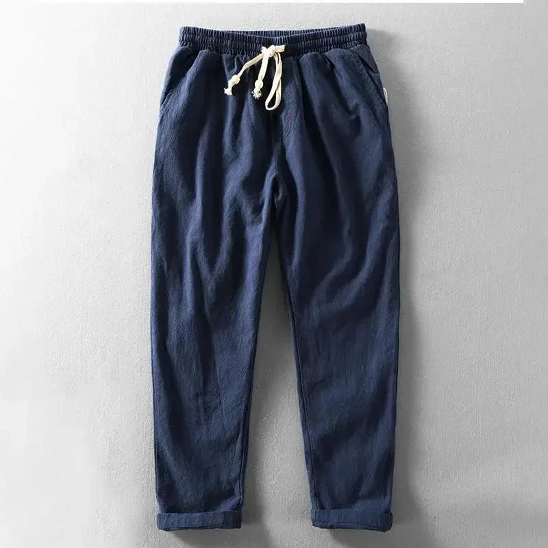 Leinenhose Von Alder Marineblau M 