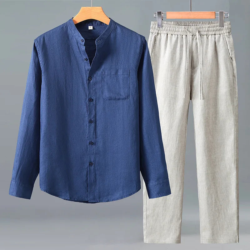 Elegantes Leinen-Set