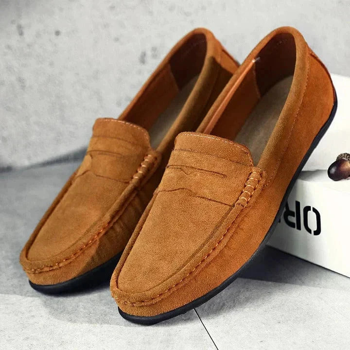 Lorenzo Wildleder Slipper Von Alder Braun 38 