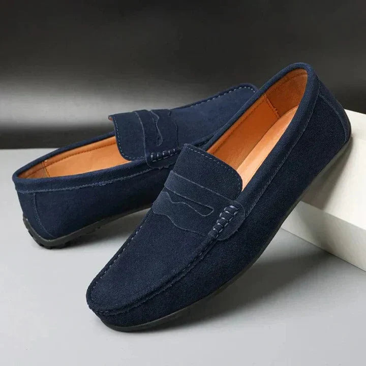 Lorenzo Wildleder Slipper