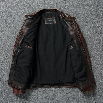 Vintage Lederjacke