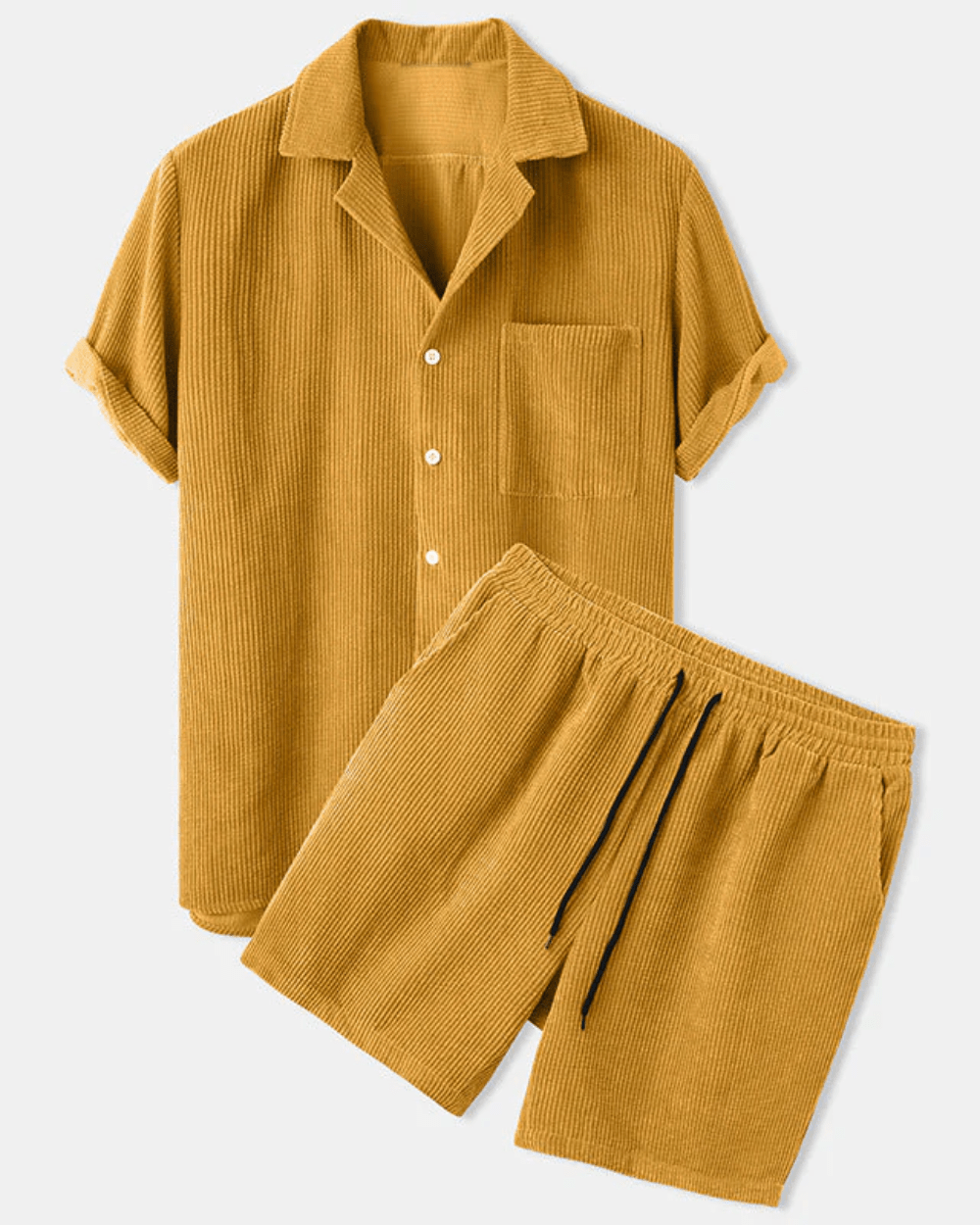 Noosa Corduroy Set Von Alder Gelb S 