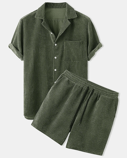 Noosa Corduroy Set Von Alder Grün S 