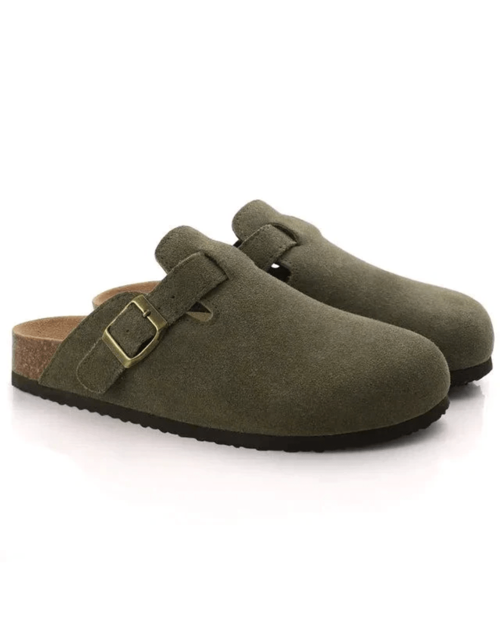 Oxford Wildleder Clogs Von Alder Grün 35 l UK 2.5 