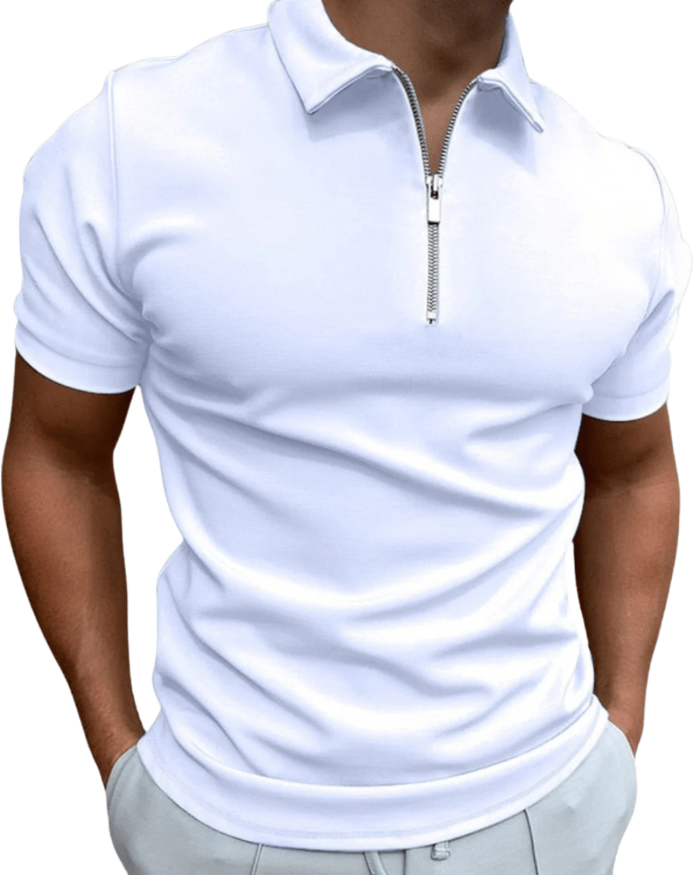 Poloshirt mit Reißverschluss Poloshirt mit Reißverschluss Von Alder 
