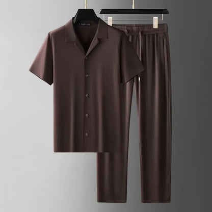 Premium Herren Set Von Alder Braun M 