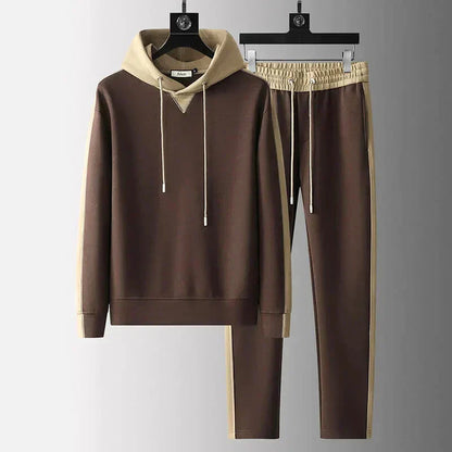 Premium Herren Set Von Alder Braun M 