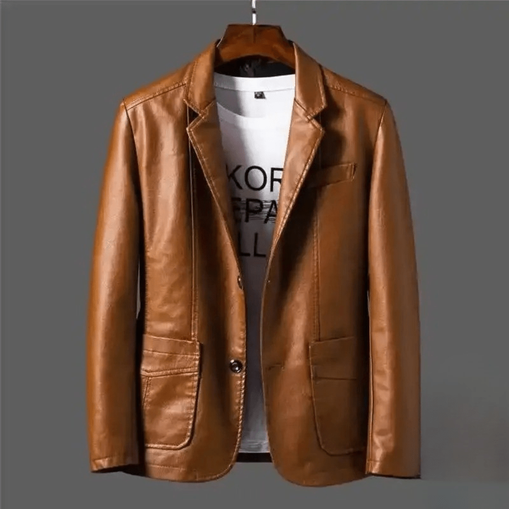 Premium Lederjacke Premium Lederjacke Von Alder Khaki S 