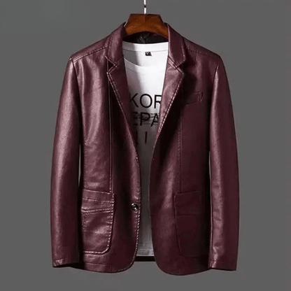 Premium Lederjacke Premium Lederjacke Von Alder Rot S 
