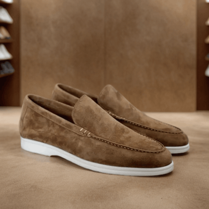 Premium Wildleder Slipper Von Alder Braun 38 