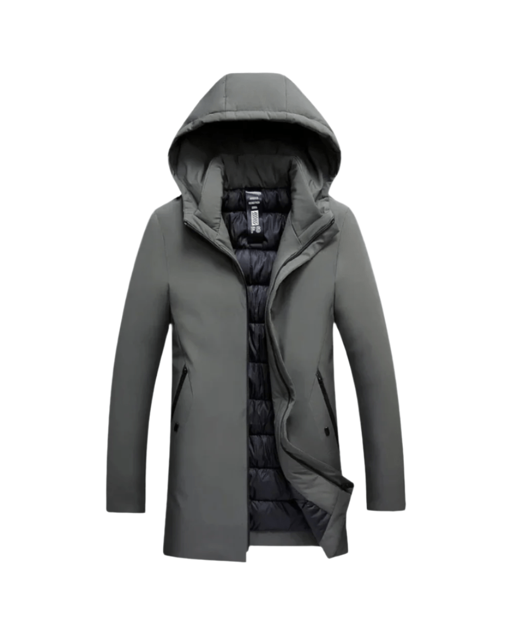 Premium Winterjacke Von Alder Grau S 
