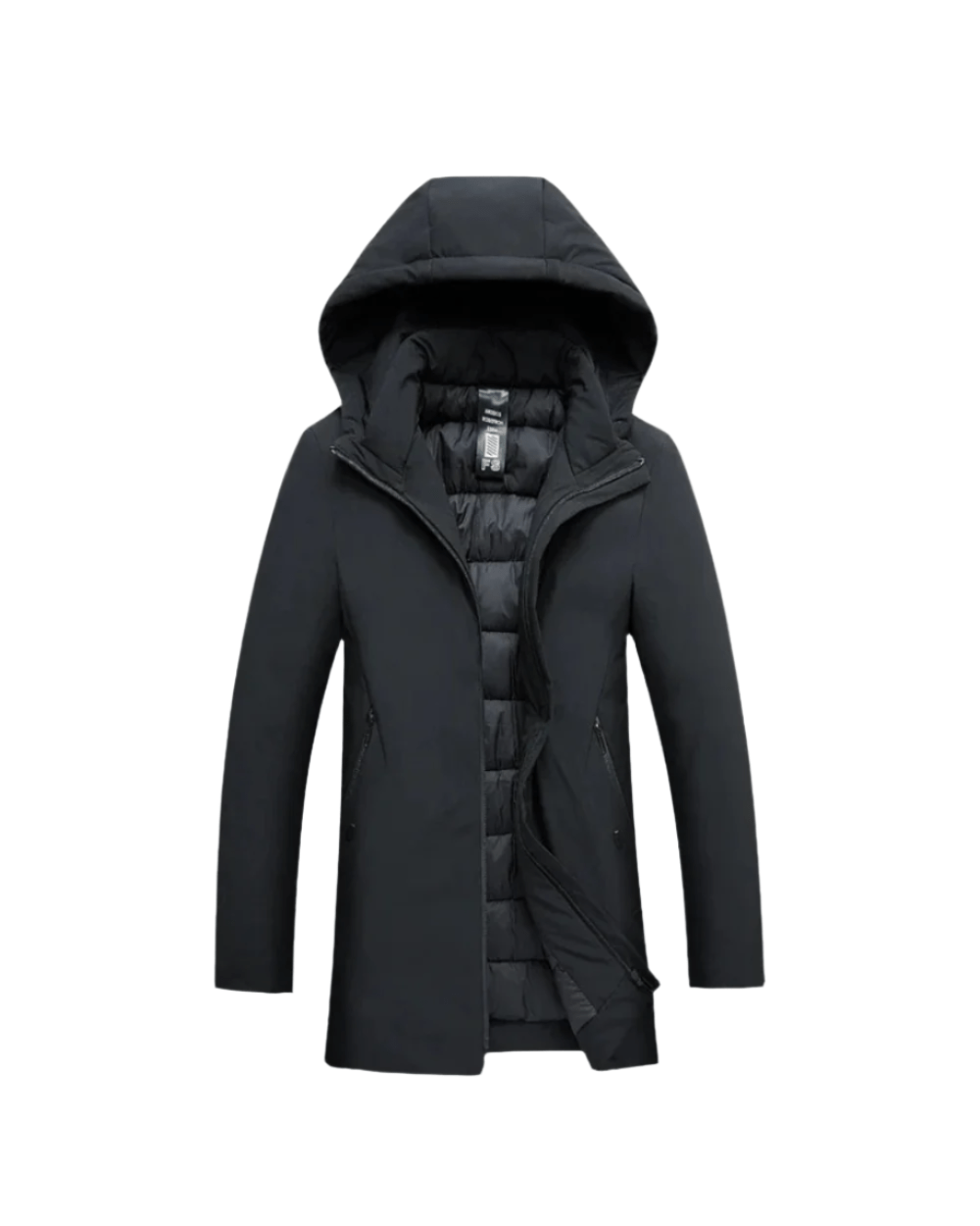 Premium Winterjacke Von Alder Schwarz S 