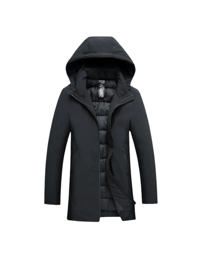 Premium Winterjacke Von Alder Schwarz S 