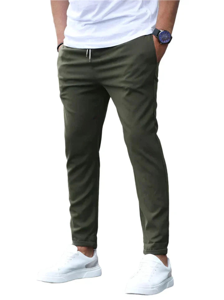 Renato Premium Stretch-Hose Von Alder Grün S 