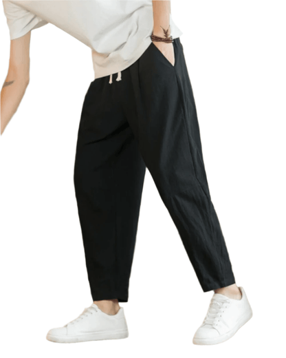 Rom Baumwollpantalon Von Alder Schwarz XS 