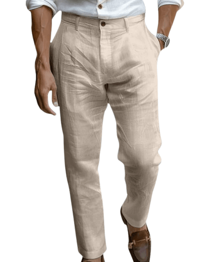 Saint-Tropez Chic Hose Linen Pants Von Alder 