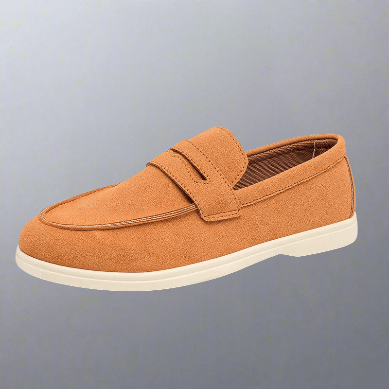 Sant-Antonio Wildleder Slipper Von Alder Orange 39 