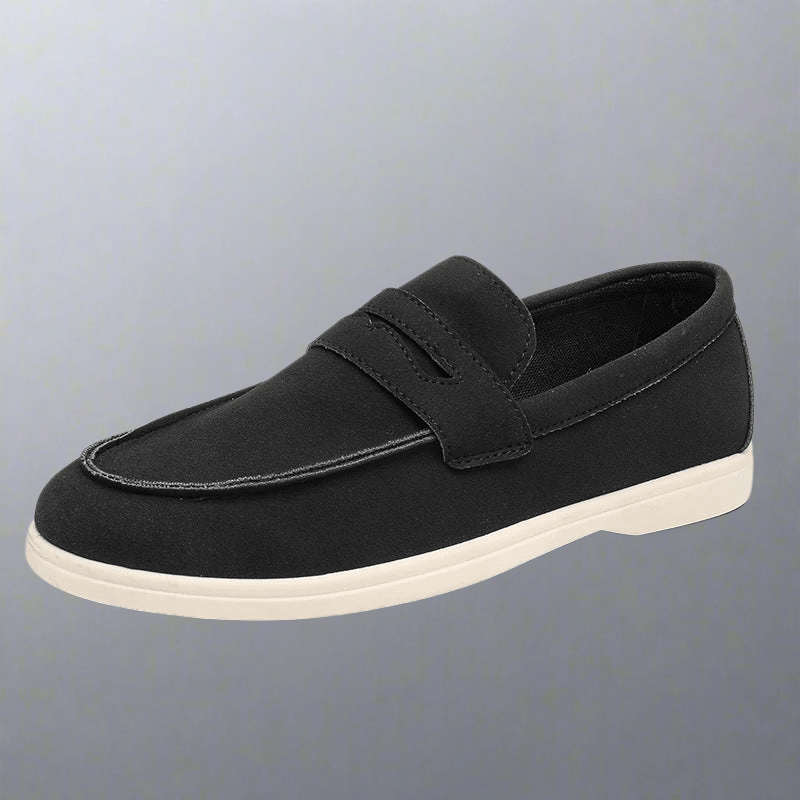 Sant-Antonio Wildleder Slipper Von Alder Schwarz 39 