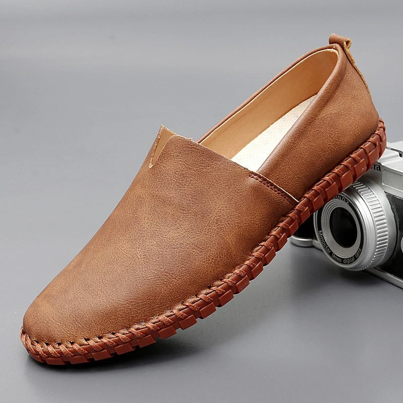 Santorini Leder Slipper Von Alder 