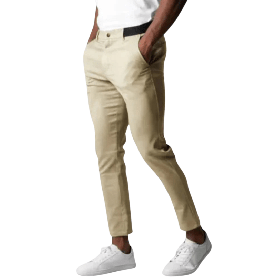 Stretch-Chino Stretch-Chino Von Alder Beige XS 