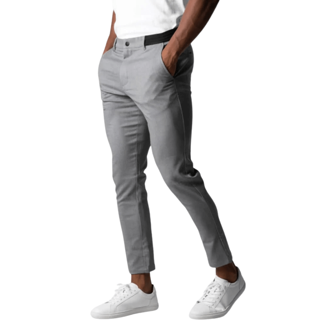 Stretch-Chino Stretch-Chino Von Alder Grau XS 