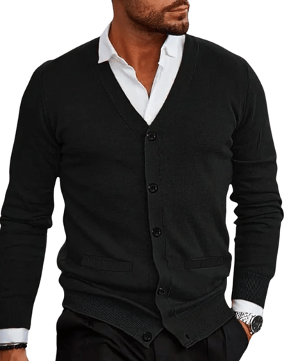 Stylischer Cardigan Von Alder Schwarz XS 