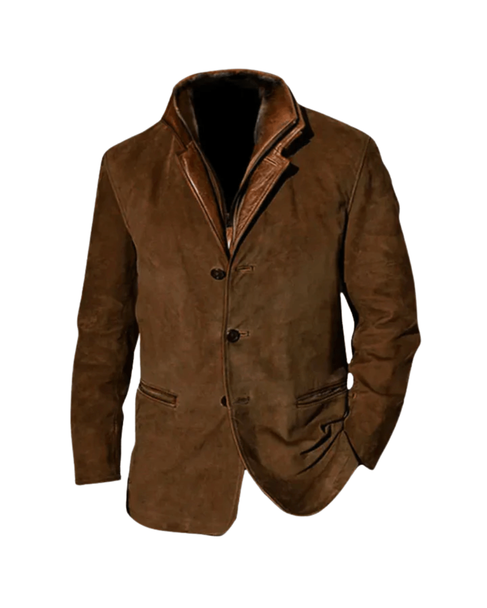 Vintage Jacke Von Alder Braun S 