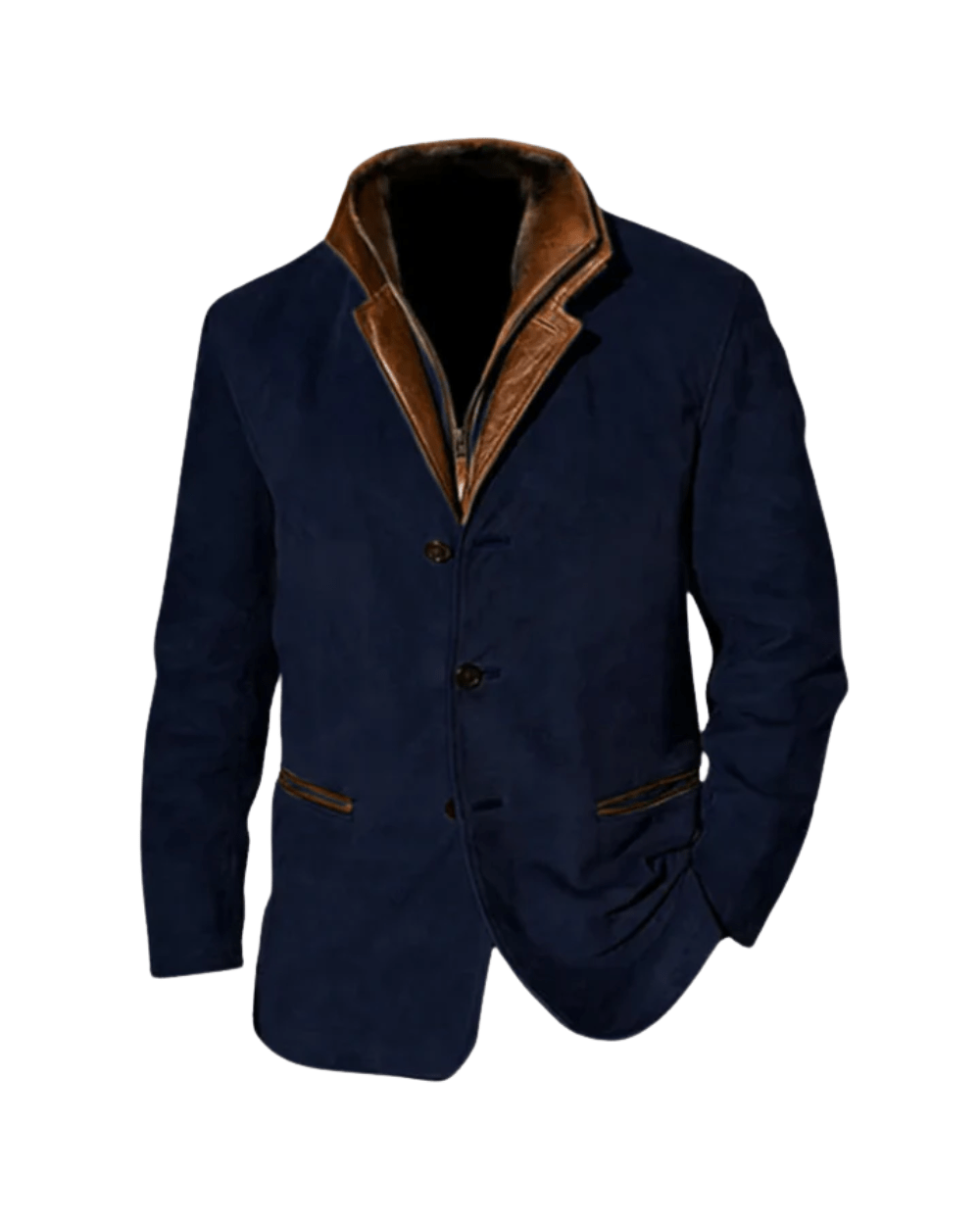 Vintage Jacke Von Alder Marineblau S 