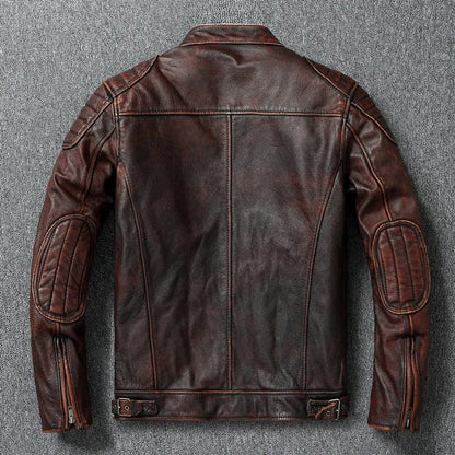 Vintage Lederjacke Von Alder 