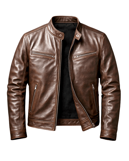 Vintage Lederjacke Von Alder 