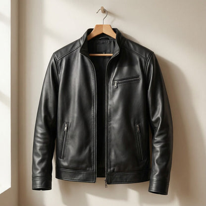 Vintage Lederjacke Von Alder 