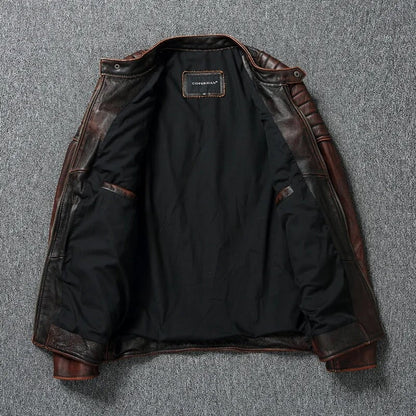 Vintage Lederjacke Von Alder 