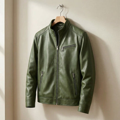 Vintage Lederjacke Von Alder 