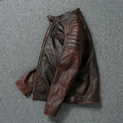 Vintage Lederjacke Von Alder 