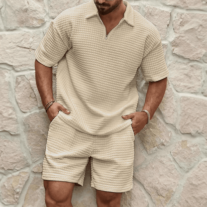 Waffle Strick Set New Arrivals Von Alder Beige S 