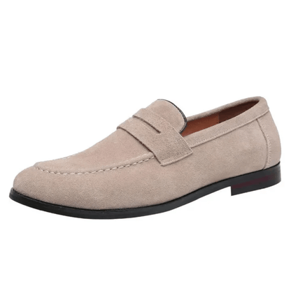 Wildleder-Sommer-Loafer Von Alder Beige 38 