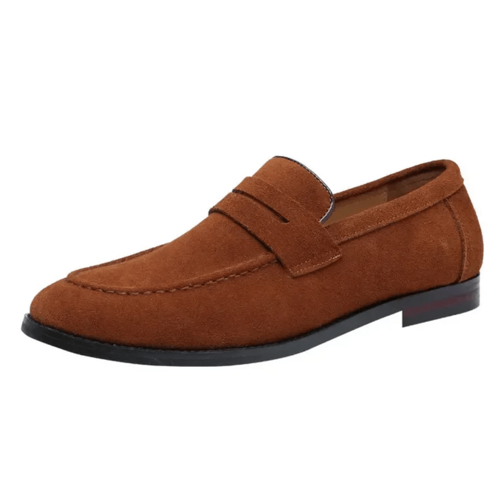 Wildleder-Sommer-Loafer Von Alder Schokolade 38 