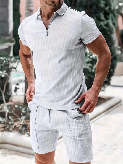 Zweiteiliges Sommer-Outfit Zweiteiliges Sommer-Outfit Von Alder Weiß M 